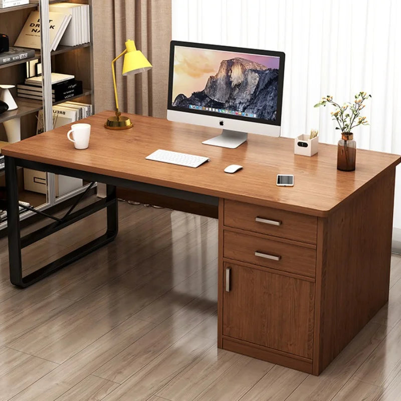 Modern Work Office Desks Bedroom Simplicity Secretaire Study Office Desks Table Home Escritorio Habitacion Furniture QF50OD