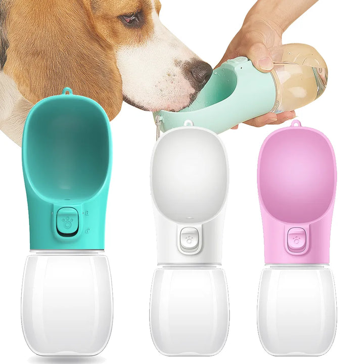 Portable Dog Water Bottle For Small Large Dogs Cat Outdoor Leakproof Walking Drinking Bowls Chihuahua French Bulldog Supplies 10d