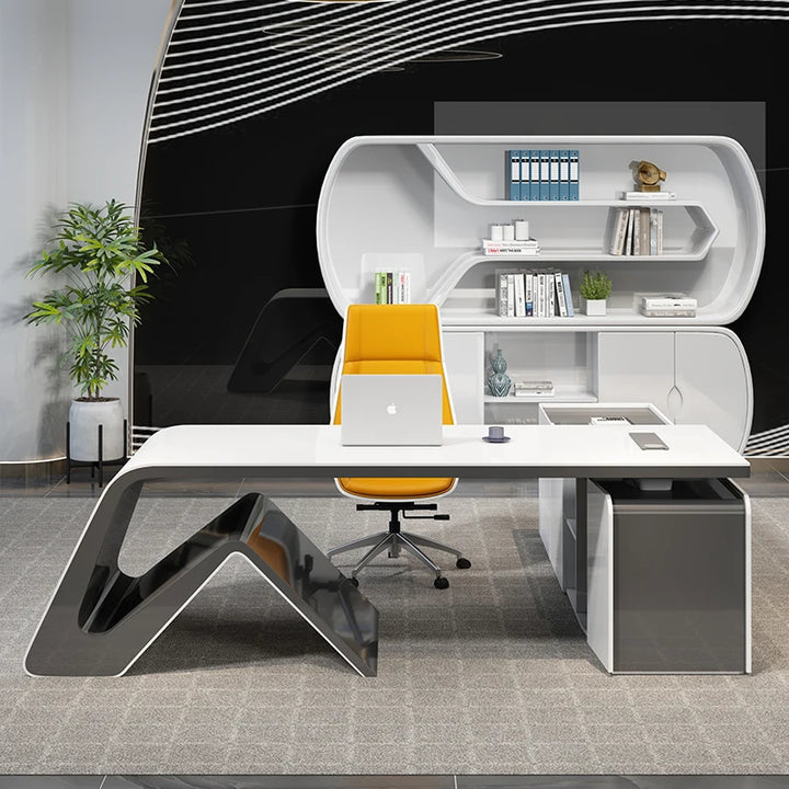 Work Standing White Desk Small Study Modern Computer Laptop Desk Office Writing Work Mesa Para Computador Nordic Furniture