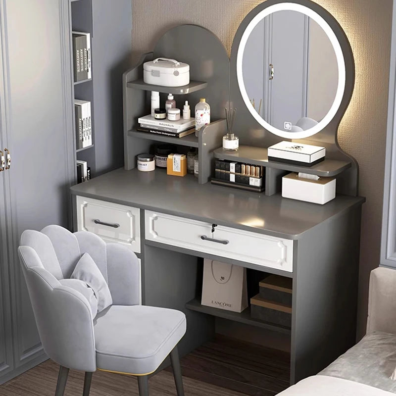 Corner Dresser Organizer Glass Dressers Vanity Bedroom Makeup Vanity Headboards Mirrors Coiffeuse De Chambre Bedrooms Furniture