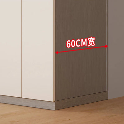 Wooden Wardrobes White Assembled Best Price Large Capacity Shelves Divider Organizer Closet Individual Gabinete Salon Furniture