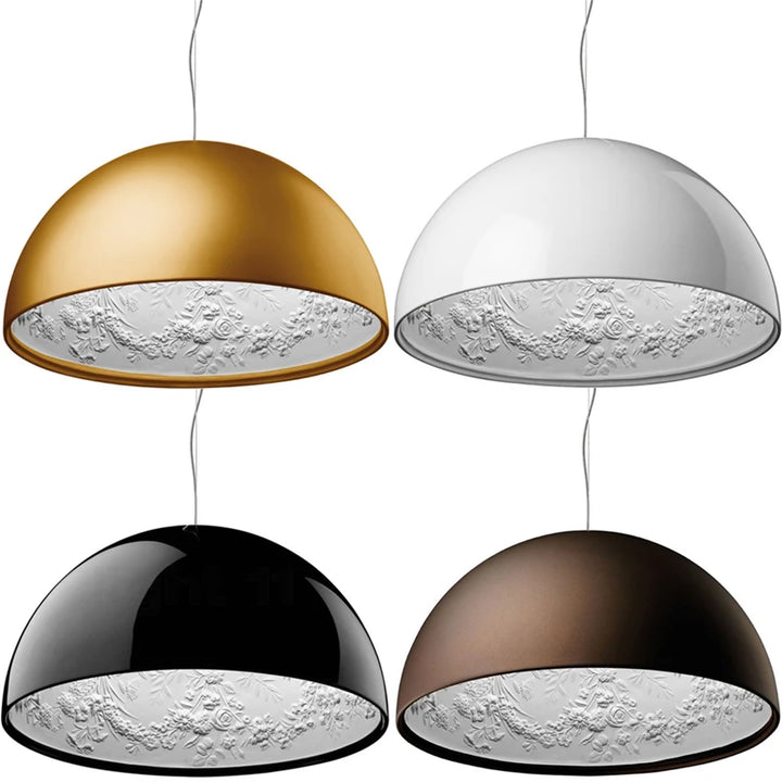 Modern LED Pendant Light Black White Gold Home Indoor Decor Hanging Chandeliers Dining Room Restaurant Table Pendant Lamp Lustre