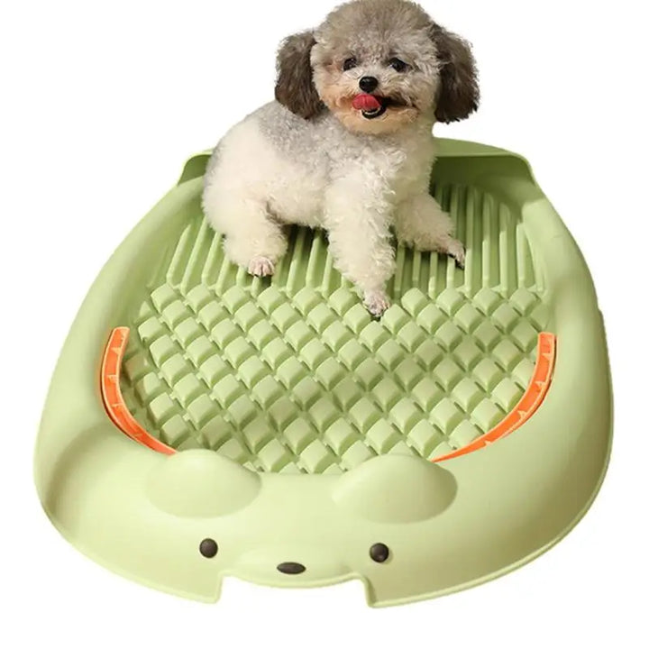 Pet Toilet Detachable Puppy Doggy Potty Box Splash-proof Grid Design Easy To Clean Puppy Wee Training Pet Bathroom Supplies