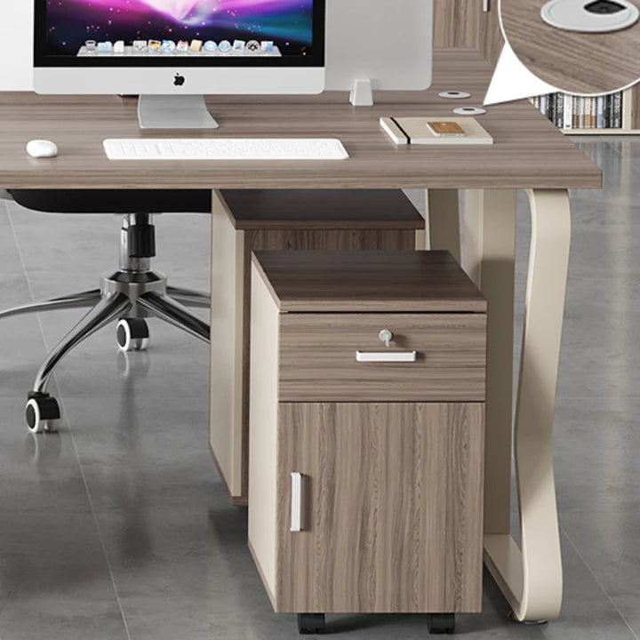 Reception Study Office Desk  Modern Makeup Work Office Desk Writing Accessories Escritorio Oficina Electric Furniture MZ50OD