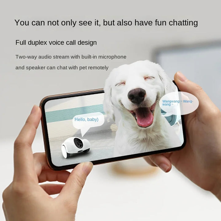 Intelligent Pet Companion Robot Smart Pet Food Dispenser WiFi Remote Control Pet Camera Automatic Dog Feeder Dog Accessories