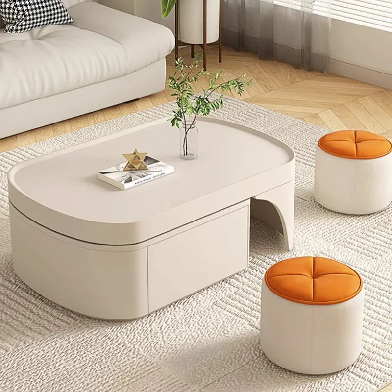 Oval Small Design Side Table Drawers Aesthetic Low White Nordic Mobile Side Table Modern Apartamento Mesa Auxiliar Furniture