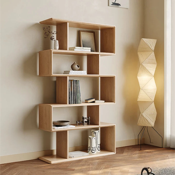 Ladder Cube Bookcases Locker Shelf Minimalist Industrial Craft Bookcases Office Display Estante Para Livros Modular Furniture