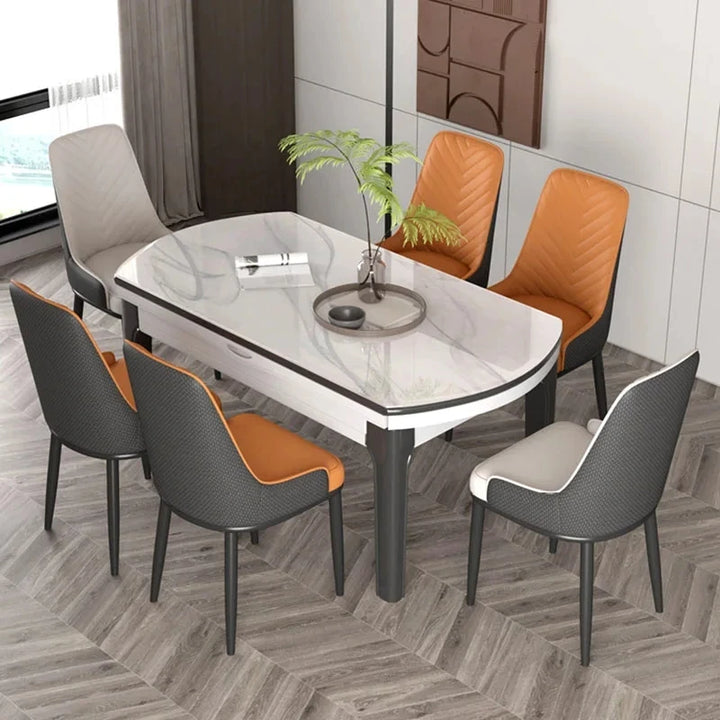 European Modern Dining Chairs Beautiful With Armrest Nordic Upholstered Dining Chairs Luxury Trendy Sillas De Comedor Furnitures