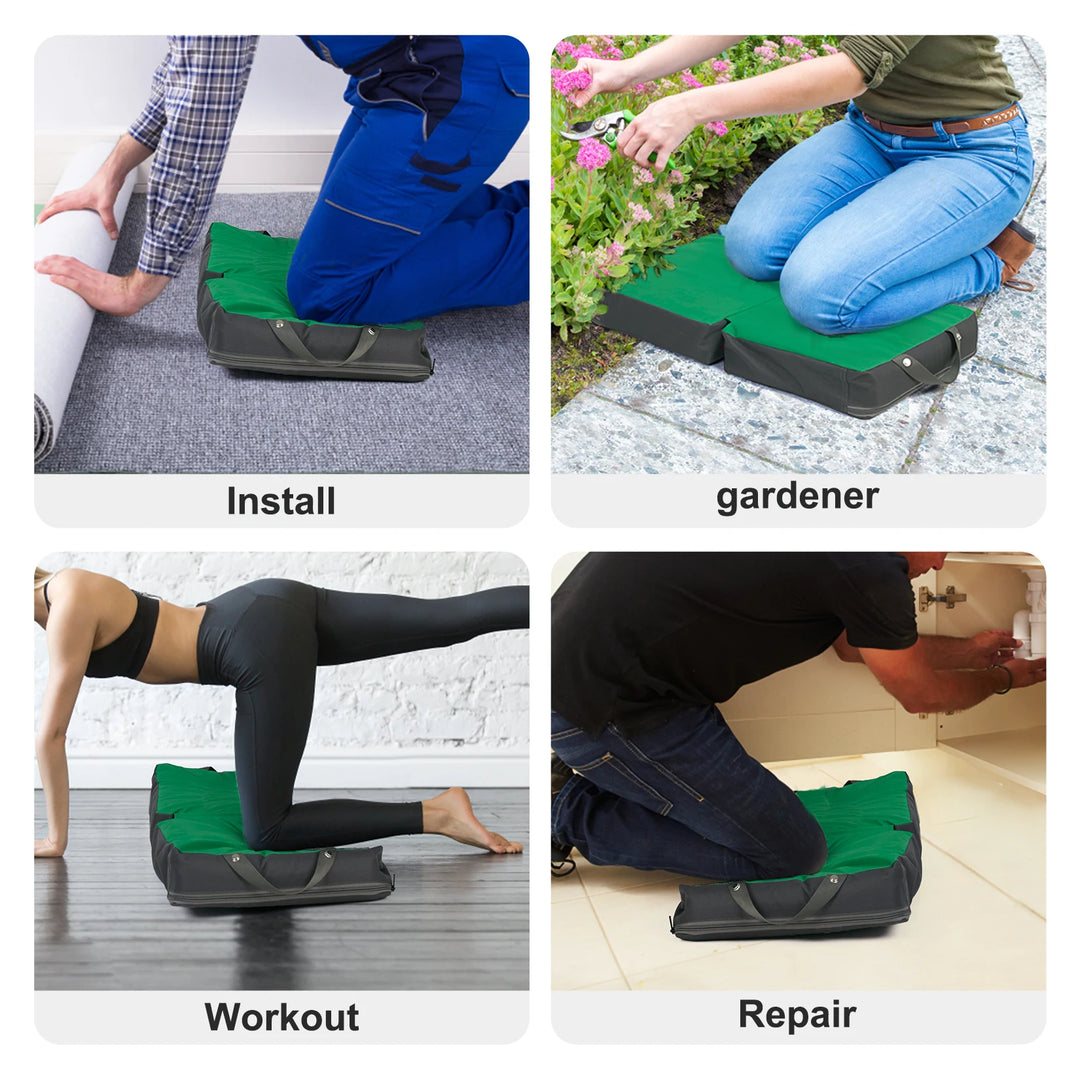 Extra Thick Supportive Soft Foam Cushioning Gardening Kneeling Pad - Water Resistant