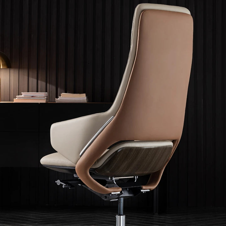 Luxurious Dermis Office Chairs Boss Home Study Computer Office Chairs Comfort Executive Cadeira De Escritorio Furniture QF50OC