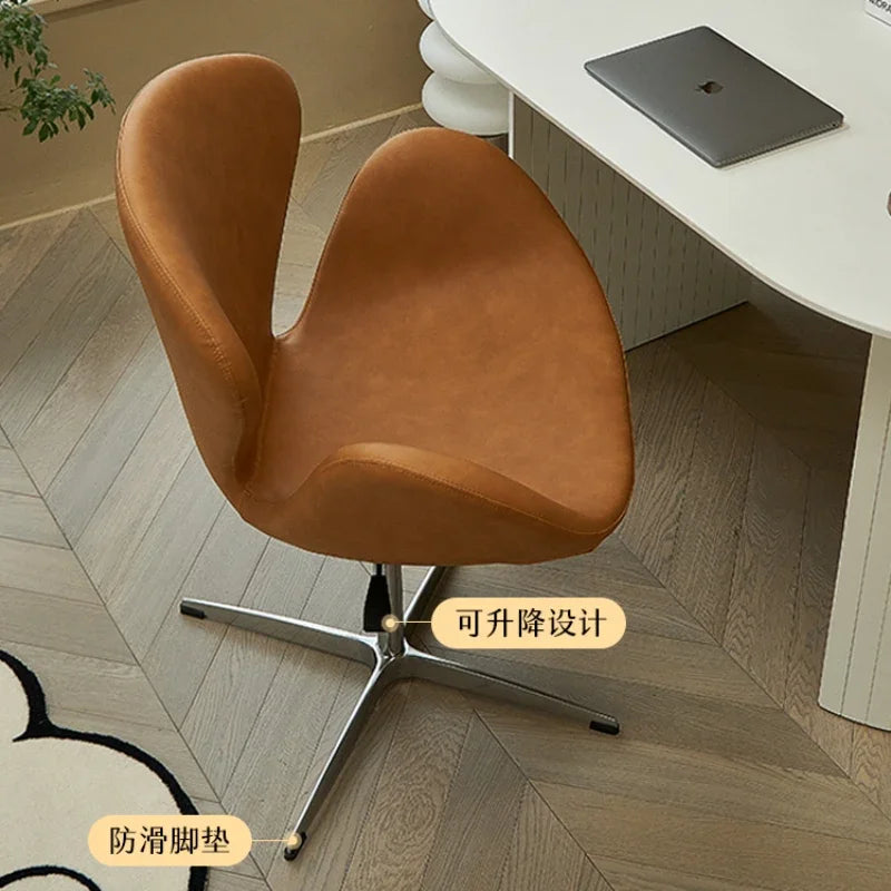 Lazy Bedroom Office Chairs Adjust Computer Comfort Backrest Office Chairs Work Rotate Design Mobile Silla Salon Furniture QF50OC