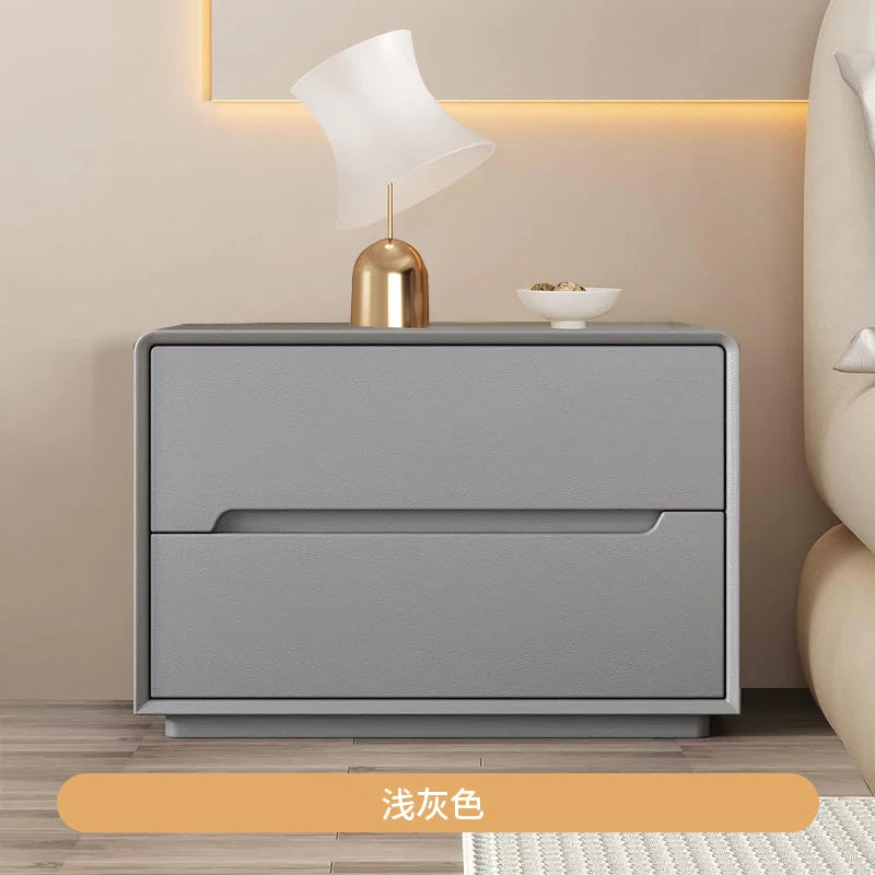 Designed Nordic Nightstand Modern Drawers Filing Console Bedside Table Night Cabinet Mesa De Cabeceira Salon Furniture CY50NS