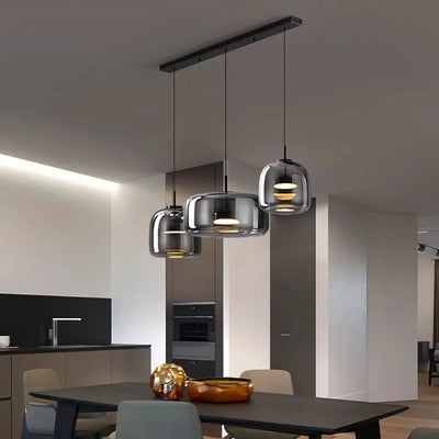 Kitchen Island Pendant Lighting Modern Ceiling Lamp Crystal Chandelier Balcony Corridor Simple Lantern Hanging Fixture for Home