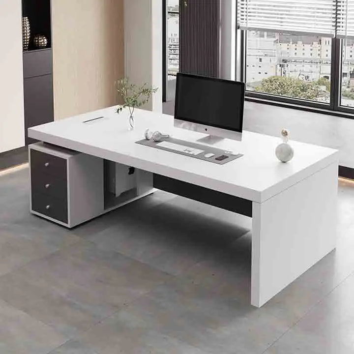 Conference Wooden Office Desks Bureau Working Drawers Reception Office Desks Standing Meeting Scrivania Ufficio Lavoro Furniture