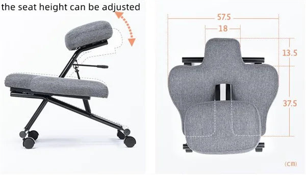 Kneeling Chair - Home Office Ergonomic Computer Desk Stool Active Sitting Relieving Back And Neck Pain Amp Improving Postu WRXYH