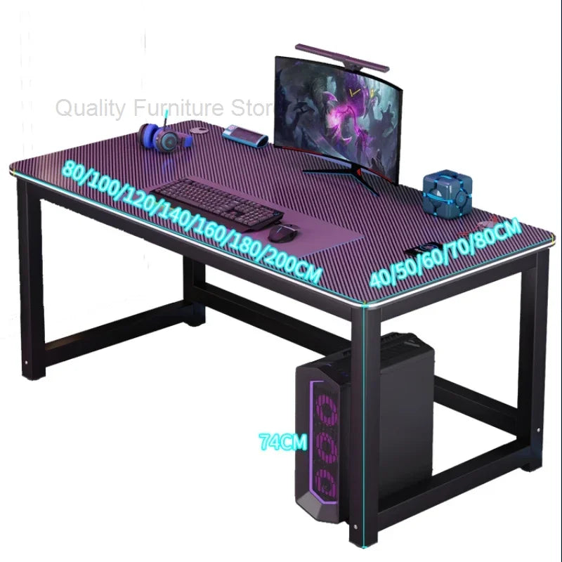 Small Table Easy Computer Desks Esports Bedroom Learning Household Computer Desks Desktop Mesa Plegable Office Furniture QF50CD