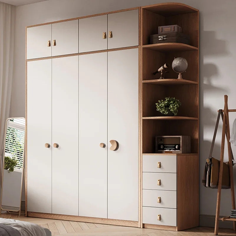 Standing Clothes Wardrobes Storage Bedroom Cabinets Luxury Wardrobes Cupboard Modular Armario De Plastico Home Furniture