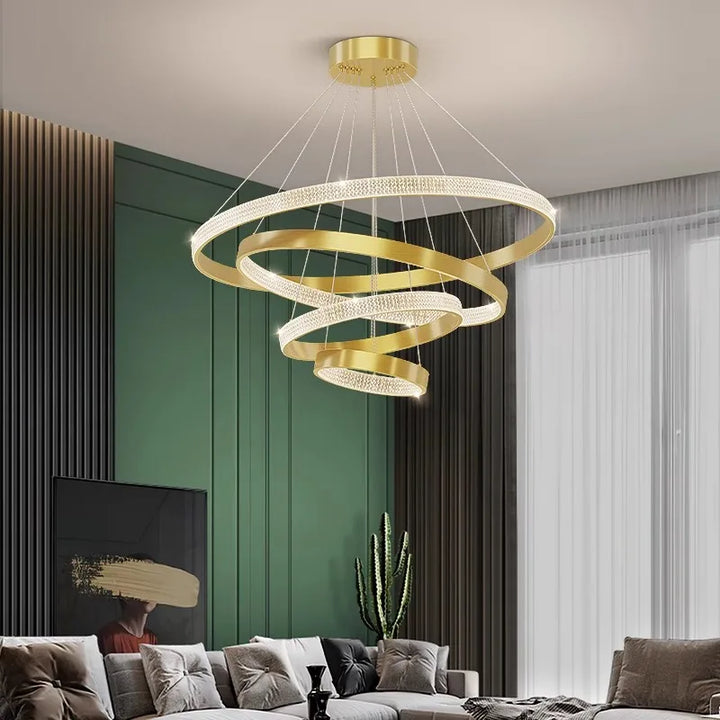 Nordic home decoration, stair chandelier, living room and dining room Pendant lights, ceiling light, indoor lighting