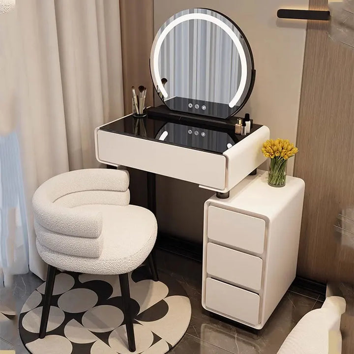 Luxury Makeup Dressing Table Baby Kids Study Mirror Vanity Dressing Table Hotel Modern Tocador Maquillaje Furniture For Bedroom