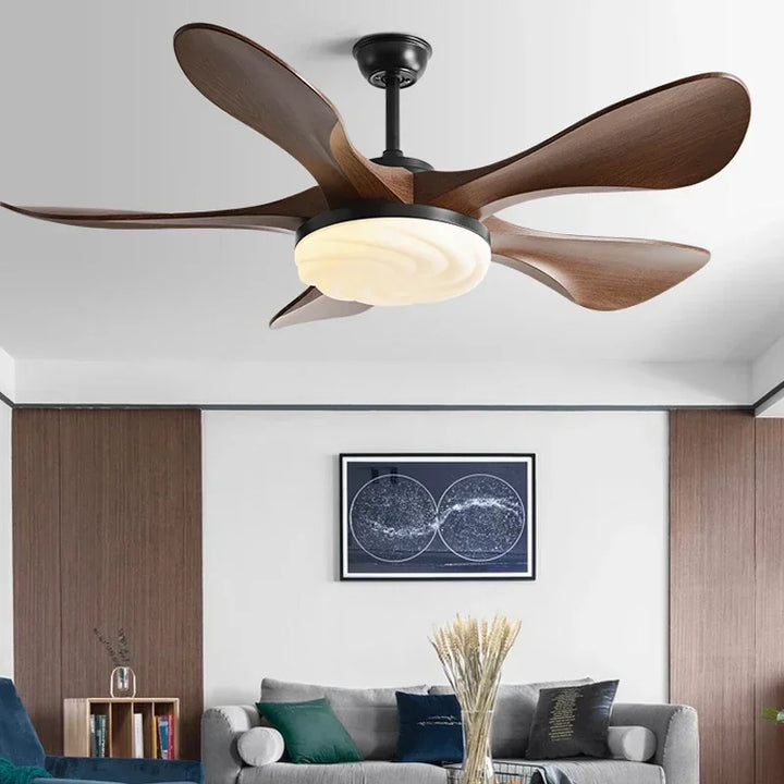 Modern 96W LED Ceiling Fan Light Strong Winds  Living Room Household Electric Fan Mute With Lamp Ceiling Fan 58Inch