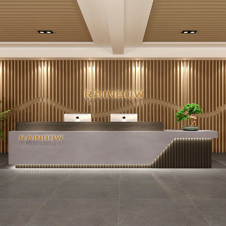 Podium Cashier Reception Desks Lectern Modern Checkout Service Reception Desks Bar Mostrador Recepcion Reception Furniture