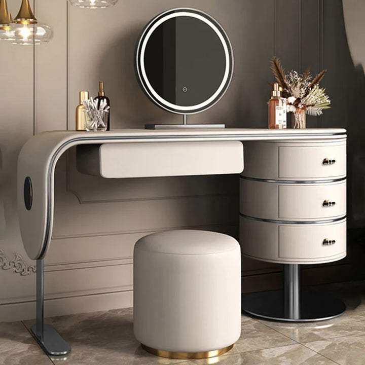 Makeup Nightstands Dressers Bedroom Vanity Coffee Mobile Computer Console Dressers Storage Tocador Maquillaje Furniture HDH