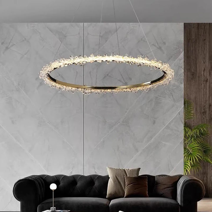 Modern crystal chandeliers indoor lighting Ceiling lamp hanging lights led chandeliers for the living room indoor lighting