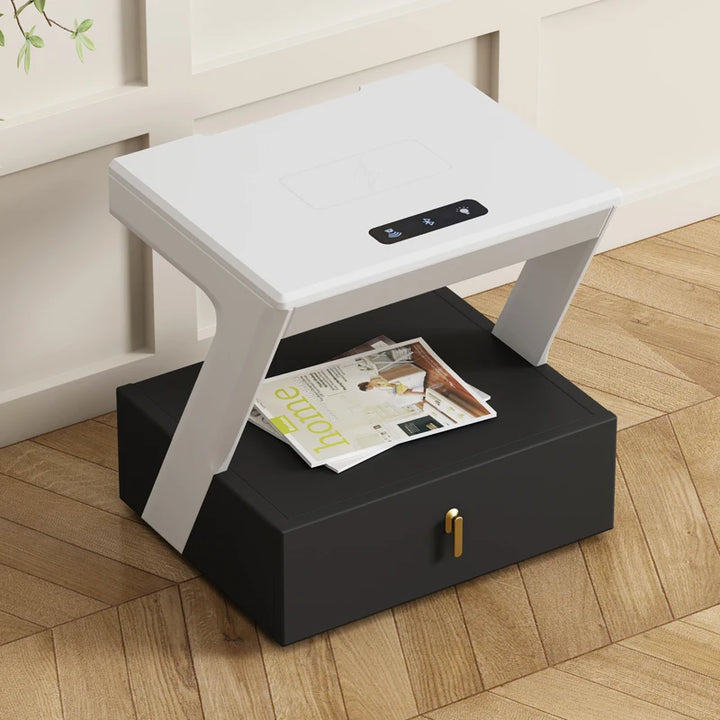 Modern Luxury Smart Wireless Charging Nightstand - WKNS