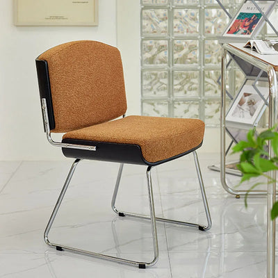 Retro Luxury Backrest Dining Chair Simple Modern Leisure Chair Bedroom Soft Bag Dressing Stool Cadeira 접이식 의자 Home Furniture AA