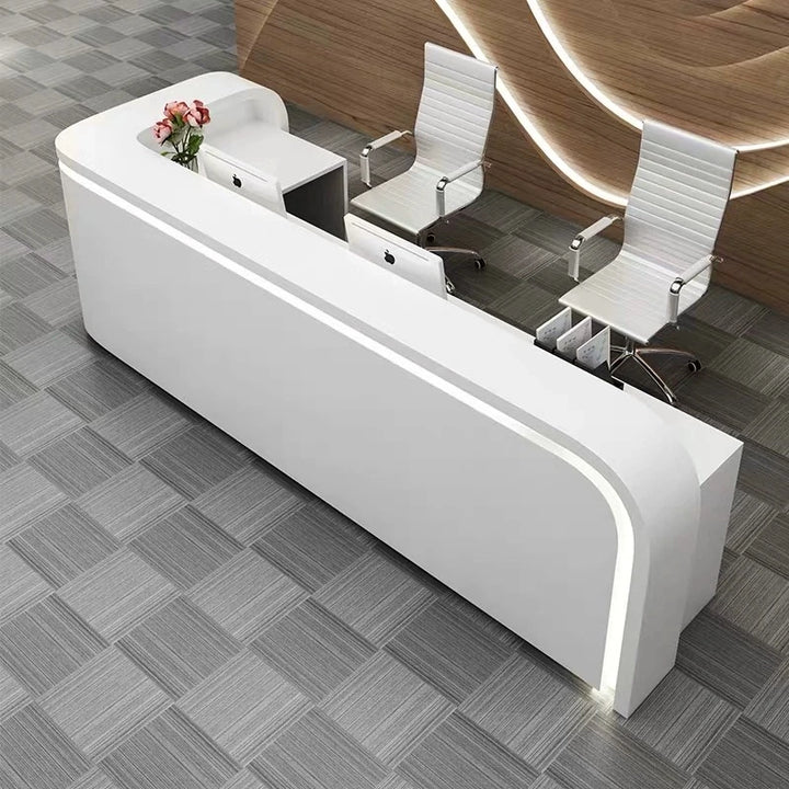 Salon Reception Desk Counter Rostrum Restaurant Office Service Desk Vanity Front Coffee Scrivania Gaming Office Furniture