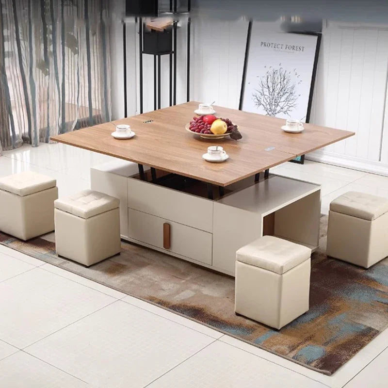 Living Luxury Coffee Table Trau Modern Organizer Mesa Lateral Mobile Coffe Table White Minimalist Kaffee Tische Furniture