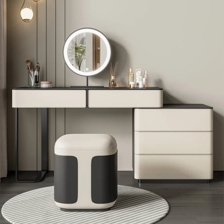 Accessories Dressing Table Mirror White Cosmetic Luxury Dressing Table Console Cabinets Comodas Con Cajones Furniture Bedroom