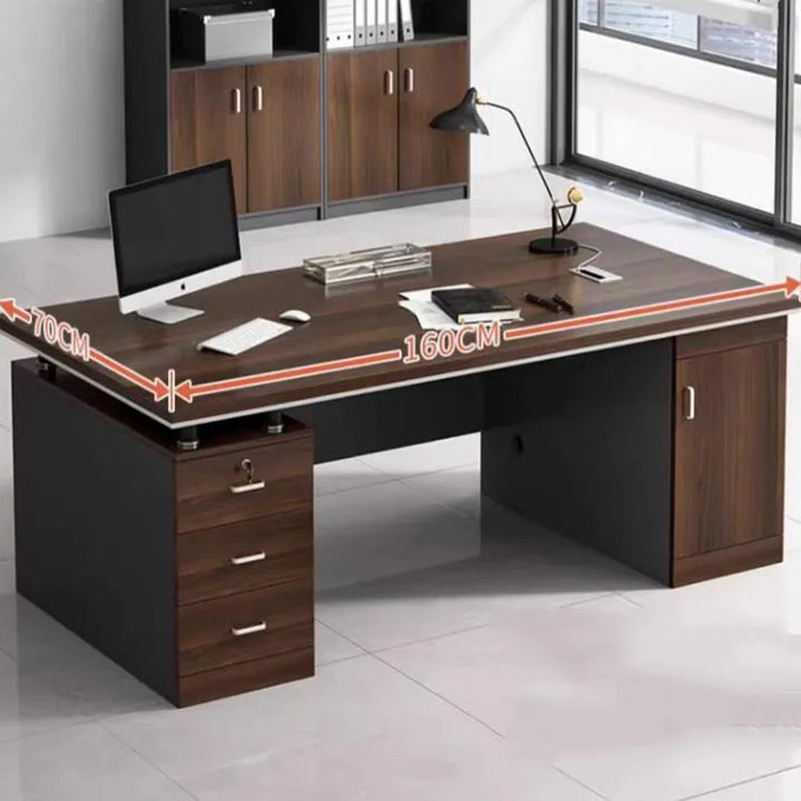 Computer Luxury Office Desk Drawers Cheap Storage Stand Laptop Drafting Office Desk Corner Scrivania Legno Office Furniture HDH