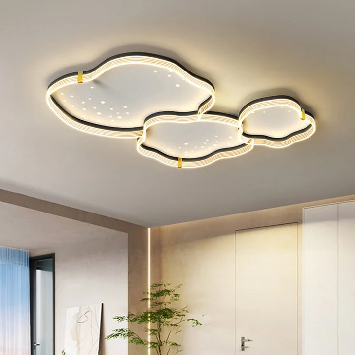 Modern LED Ceiling Lamp for Living Dining Room Children Bedroom Hall Luxury Chandelier Indoor Home Decor Lighting Fixture Luster