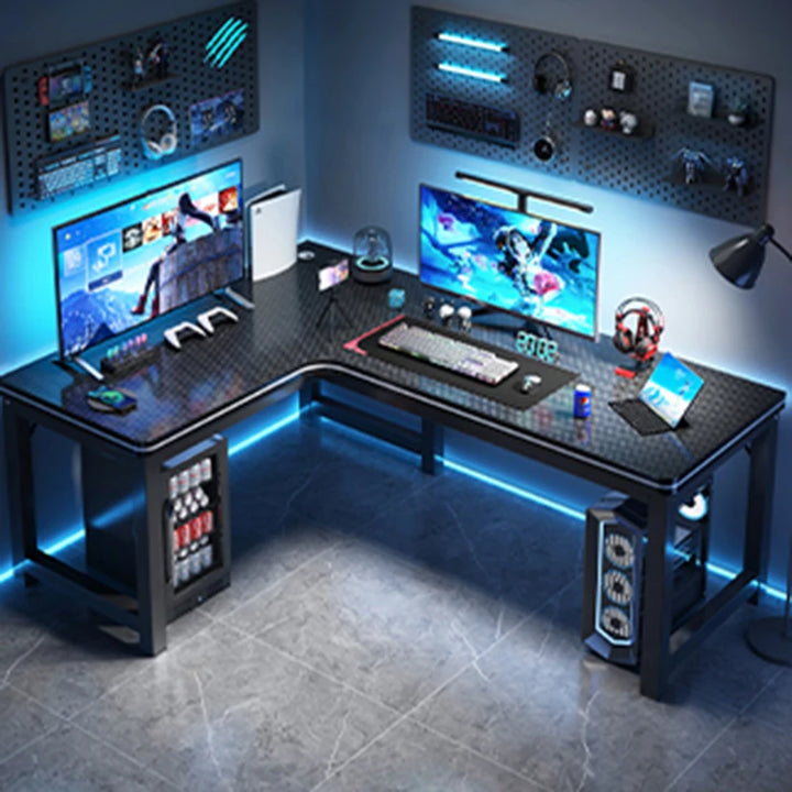 Gamer Computer Desks Portable L Shaped Youth Sedentary Work Bench Desk Seating Gaming Office Escritorios Gamer Furniture Home