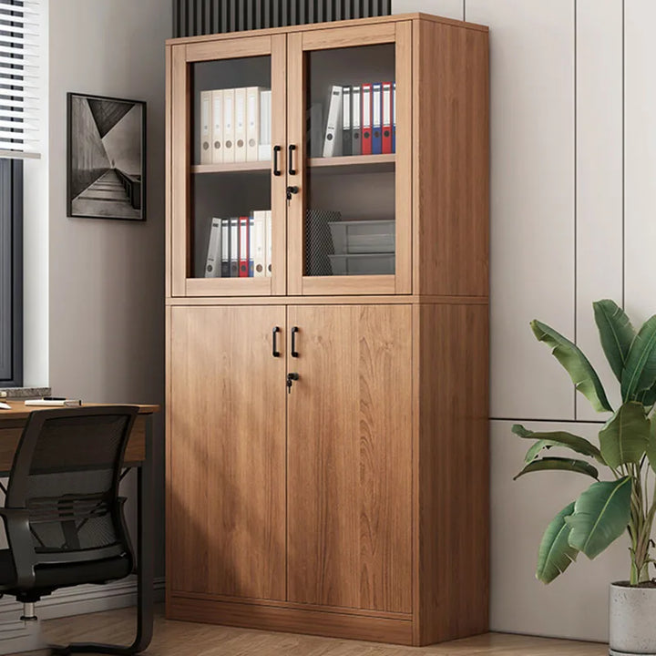 Space Saving Compact Filing Cabinet Vertical Modern Corner Glass Office Cupboards Rangement Display Armoires De Salon Furniture