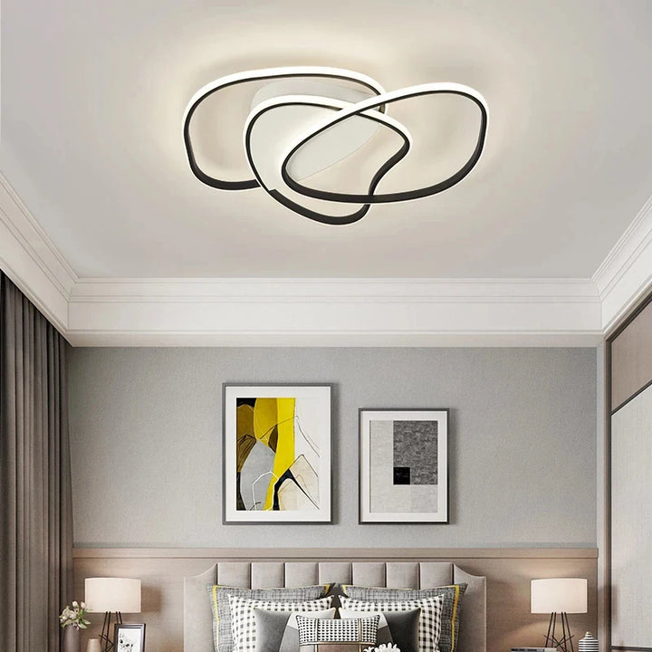 Creative Led Ceiling Lamp Modern New Led Chandeliers Ceiling Light Dimmable For Living Room Bedroom Dining Room Kitchen