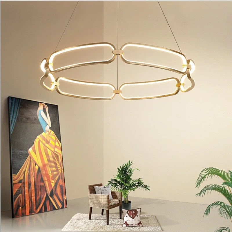 2023 Modern Luxury Led Ceiling Chandelier lighting For Living Room Hanging Lights Ceiling Mounted Pendant lamp Free Shipping