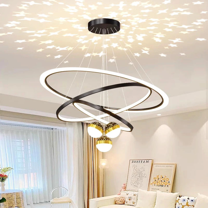 Modern decor led lights pendant light lamps for living room Chandeliers for dining room ceiling hanging light indoor lighting