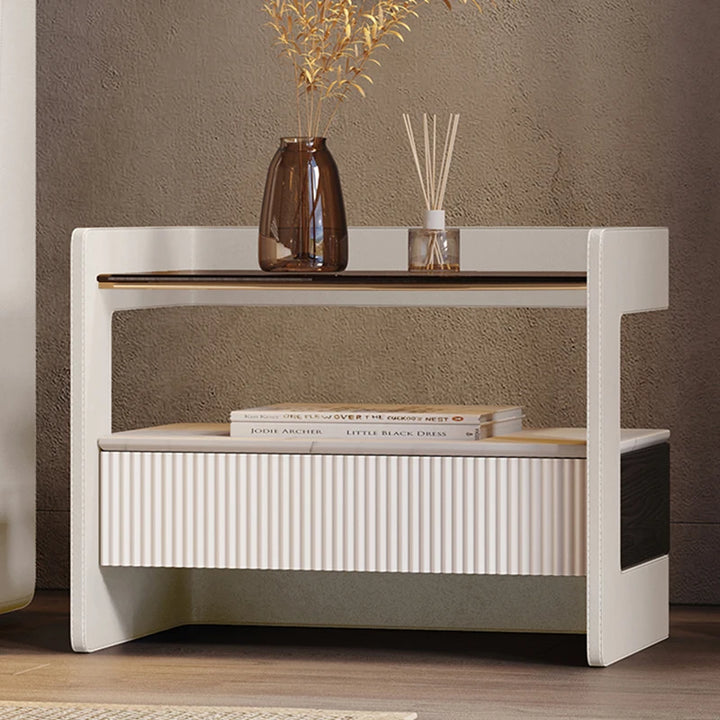 Luxury Decorative Narrow Bedside Table