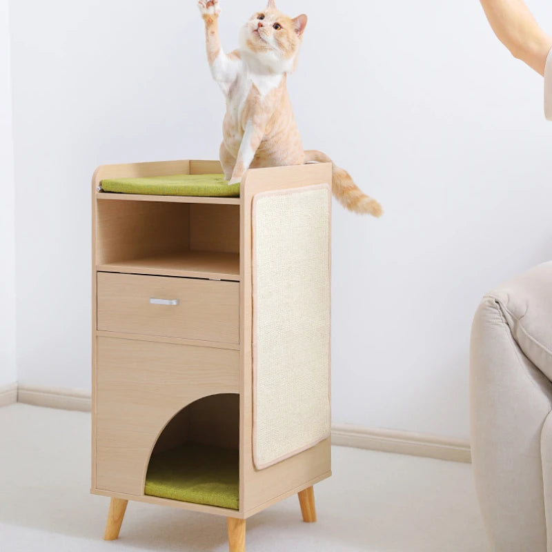 Cat Shelter Cat Nest Four Seasons Universal Bedside Table Bed Side Table Shared Chamfer  Bunk Beds  Pet