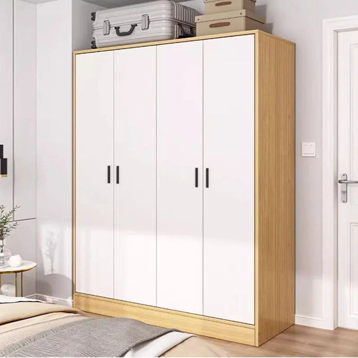 Wooden Luxury Wardrobe Bedroom Multifunctional Minimalist Drying Rack Combination Closet Storage Roperos Modern Furniture