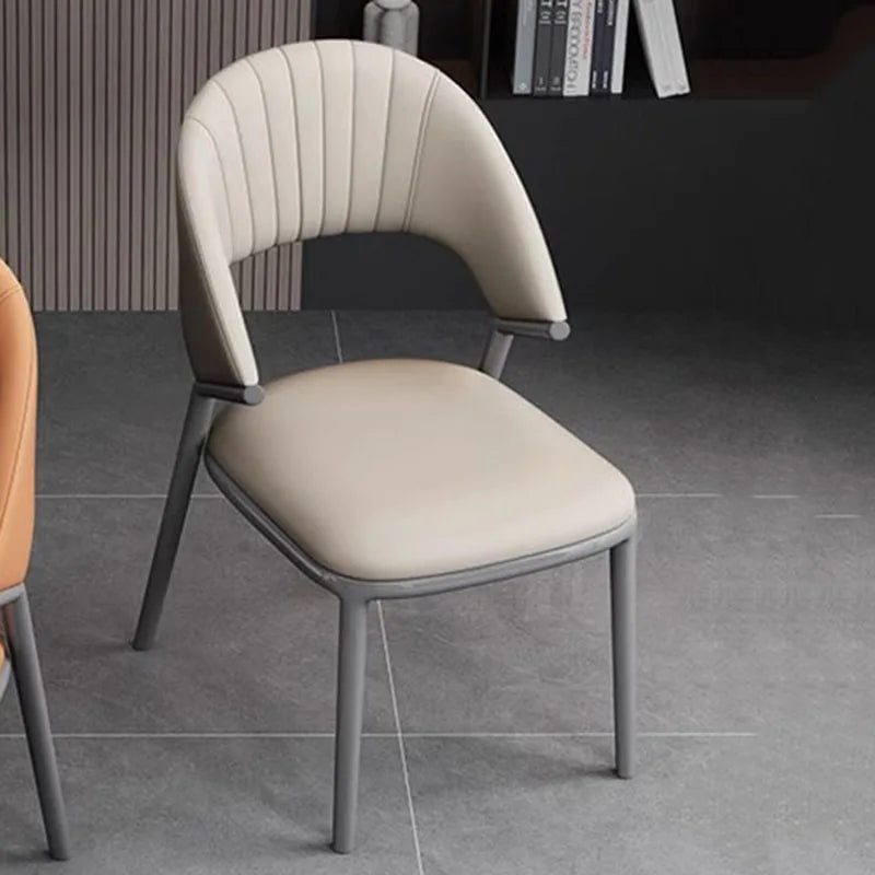 Kitchen Dining Chair Interior Single Person Living Room Dining Chair Bedroom Hotel Backrest Sedie Da Soggiorno Furniture