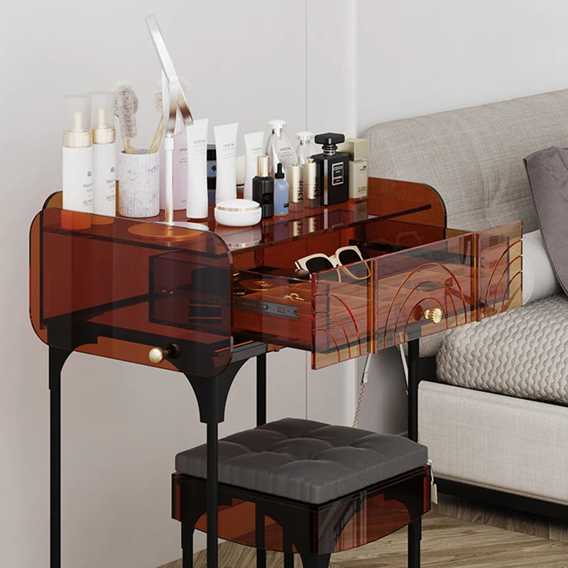 Multifunctional Dressing Table Modern Woman Bedroom Makeup Woman Nordic Dressing Table Classic Tocador Maquillaje Furnitures HY