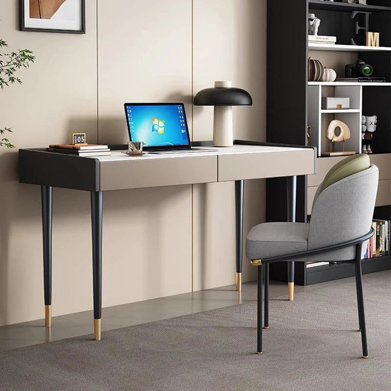 Unique Minimalist Computer Desks Luxury Student Modern Reception Executive Office Desk Study Bureau Meuble Floor Desk Furniture