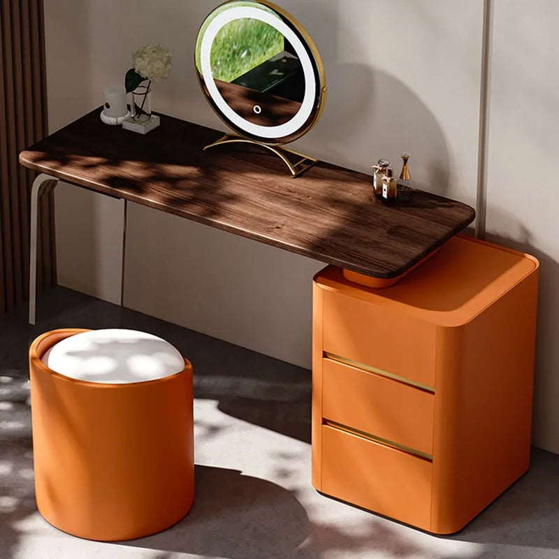 Bedroom Bedroom Dressers Makeup Mirror Cosmetic Nordic Beauty Salon Organizer Dressers Vanity Penteadeira Camarim Furniture HDH
