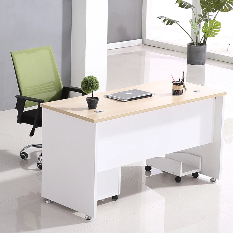 Cabinet Drawer Office Desks Simplicity Modern Computer Single Person Office Desks Assemble Simple Escritorios Furniture QF50OD