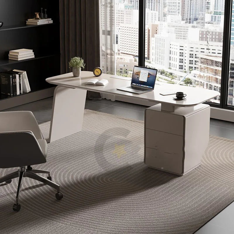 Meeting Office Desk Study Executive Bedroom Conference Office Desk White Gaming Desktop Scrivanie Per Computer Luxury Furniture