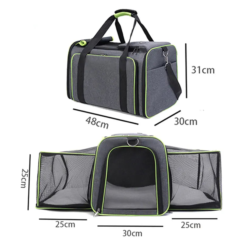 Portable Pet Shoulder Bag Cat Carrier Breathable Puppy Cat Bag Outdoor Travel Backpack Pet Dog Cat Transport Carrying Handbag 10d