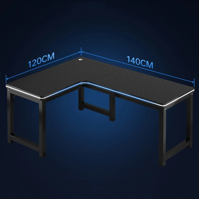 Gamer Computer Desks Portable L Shaped Youth Sedentary Work Bench Desk Seating Gaming Office Escritorios Gamer Furniture Home